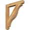 Ekena Millwork Funston Craftsman Rough Sawn Bracket, Western Red Cedar, 4"W x 32"D x 36"H BKT04X32X36FST04RWR - alternate 1